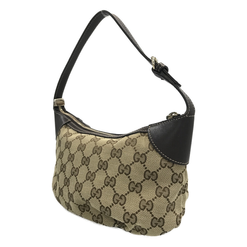 Gucci Pochette brown canvas GG Ebony Beige Canvas monogram Bag